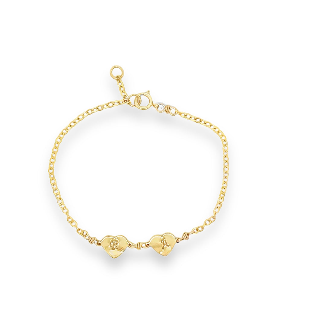 linked love bracelet 