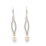 Load image into Gallery viewer, Oval link drop earrings |Casual Pearl  Jewelry
