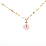 Load image into Gallery viewer, pink morganite pendant necklace 
