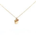 Load image into Gallery viewer, Agate pearl cluster gold necklace

