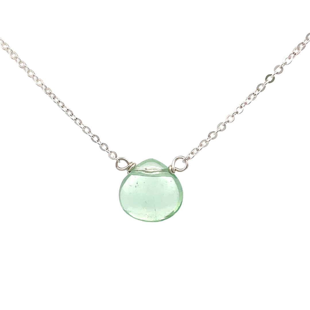 Green Fluorite Necklace | Summer Gems